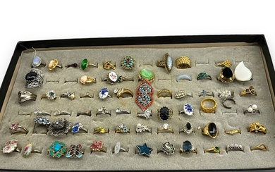 Assortment of Fashion and Costume Rings