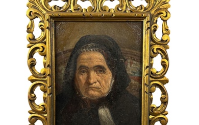 BERTOLOTTI Portrait of an Elderly Woman - Bertolotti (Unidentified Artist)
