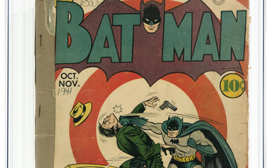 Batman #7 (DC, 1941) CGC PR 0.5 Cream to...