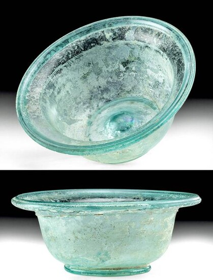 Beautiful Roman Glass Bowl / Patella