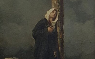 Bernardo Celentano (1835-1863), attribuito a - La preghiera