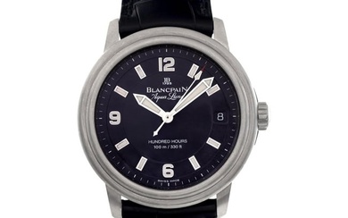 Blancpain Leman Stainless Steel Wristwatch