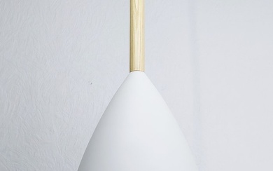 Bønnelycke MDD - Hanging lamp - Pure 20 - White version - Metal, Wood