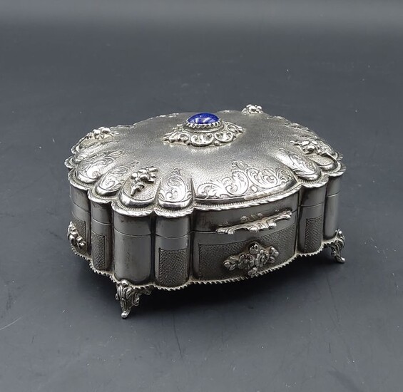 Box - .800 silver - Italy - First half 20th century