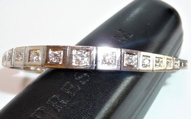 Bracelet - White gold 0.66ct. Diamond