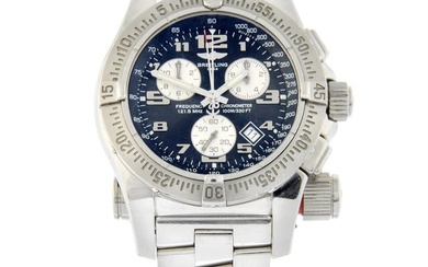 Breitling - an Emergency Mission chronograph watch, 44mm.
