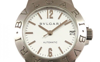 Bvlgari BVLGARI Diagono LCV29WSLD White Dial Watch Women's