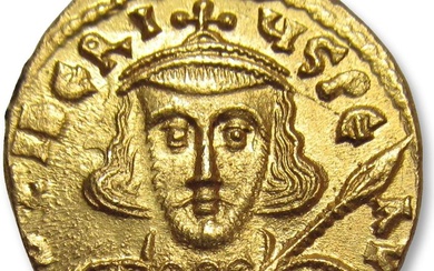 Byzantine Empire. Tiberius III Apsimar (AD 698-705). Solidus Constantinople mint 698-705 A.D. - officina B