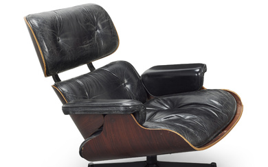 CHARLES (1907-1978) ET RAY EAMES (1912-1988) FAUTEUIL 'N. 670', L...