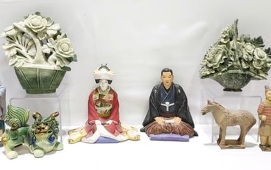 CHINESE COLLECTIBLE FIGURINES, DECORATIVES, ETC 12