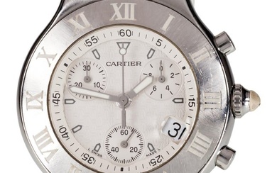 Cartier Stainless Steel Chronoscaph Quartz