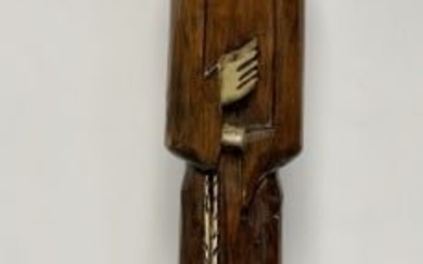 Carved Wooden Religious Figure