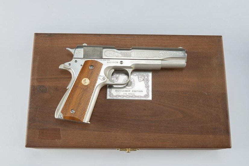Cased Colt, Model 1911, semi-automatic Pistol