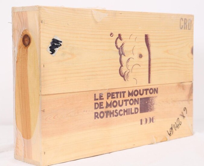 Chateau Le Petit Mouton Rothschild (x6) Pauillac... - Lot 177 - Lux-Auction