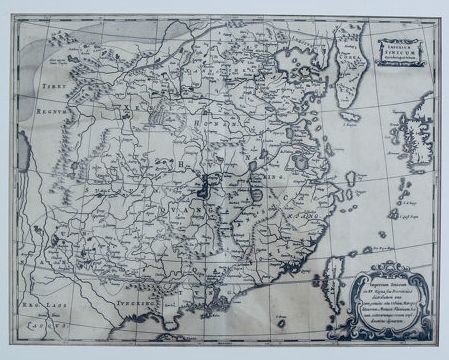 China, Korea; Kircher, Athanasius. - Imperium Sinicum Quindecupartitum - 1661-1680