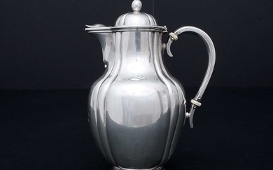 Coffee pot (1) - .950 silver - ca.1900