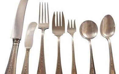 Colfax by Durgin-Gorham Sterling Silver Flatware Set For 8 Service 67 Pieces