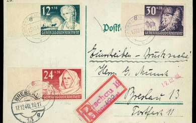 Collections and Lots German Occupation World War II