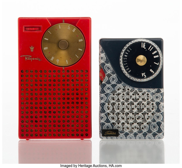 Continental School (20th Century), Two Transistor Radios (circa 1955)