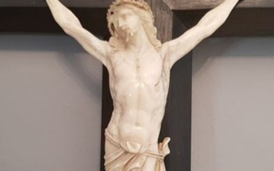 Crucifix - Ivory - 19th century