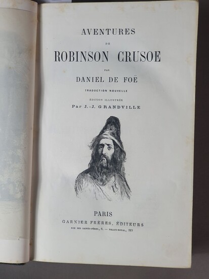 DE FOE (Daniel). Aventures de Robinson Crusoe....