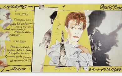 David Bowie A 'Scary Monsters (and Super Creeps)' Promotional Poster For RCA Records and Tapes, ...