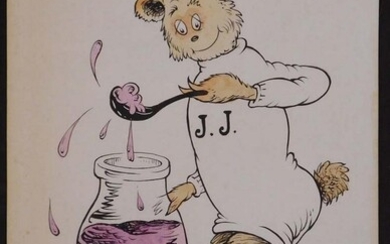 Dr. Seuss Attr.: Jerry Jordan's Jelly Jar Sketch
