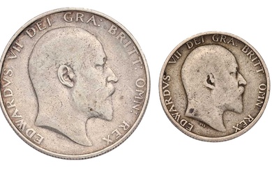 Edward VII, Halfcrown 1903 (S.3980) one time cleaned o/wise fine...
