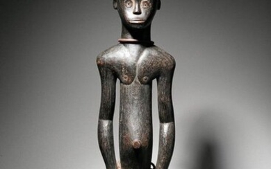 Fang Eyema Byeri Statue - Wood - Fang - Equatorial Guinea - 78 cm