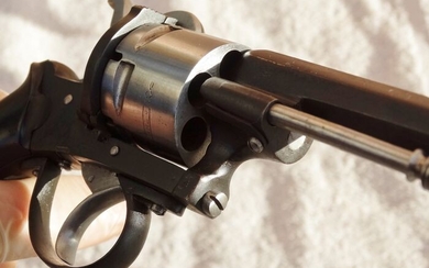 France - 18th century - Fagnus & Clément - Pinfire (Lefaucheux) - Revolver - 9mm Cal