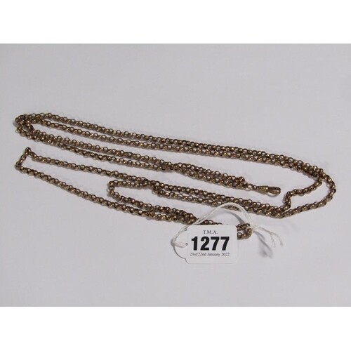 GOLD LINK CHAIN APPX 40.6g - 174cms L