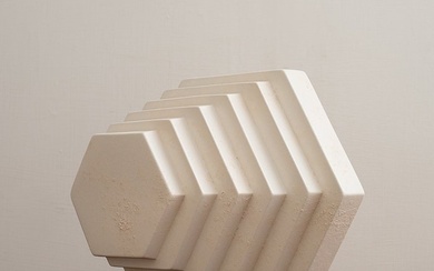 Gio Schiano - Sculpture, Concrete White - 30 cm - Ceramic