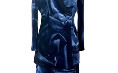 Giorgio Armani - CATWALK VELVET SUIT NWT// SIZE M Women's Suit