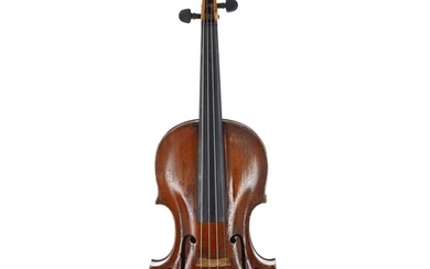 Good late 18th century German violin by and labelled Puncrat...