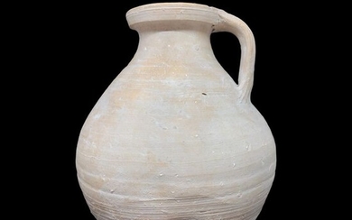 Greek-Hellenistic Pottery wine pitcher,24 x 18 cm