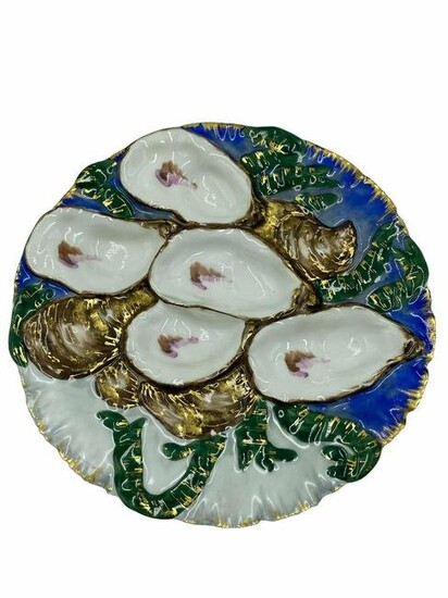 Haviland and Co. Limoge France Porcelain Turkey Oyster