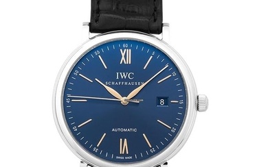 IWC Portofino Automatic IW356523 - Portofino Automatic Blue Dial Men's Watch