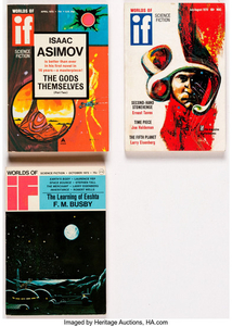 If Science Fiction Box Lot (Universal Publishing, 1970-74)...