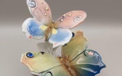Karl Ens, Volkstedt - Figure - Schmetterlingspaar - Porcelain