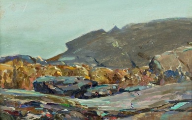 Karl Schmidt (MA,CA,CT,1890-1962) oil painting