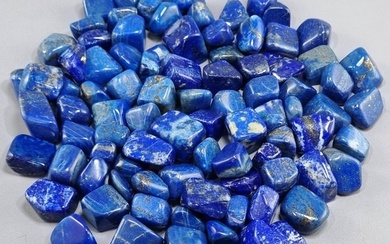 Lapis Lazuli Nuggets - Height: 25 mm - Width: 15 mm- 1020 g - (90)