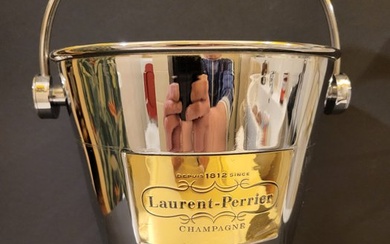 Laurent-Perrier - Champagne cooler (1) - Stainless steel leather