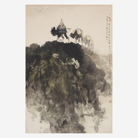 Li Shan (Chinese b.1926-d.2019) 李山 Camels
