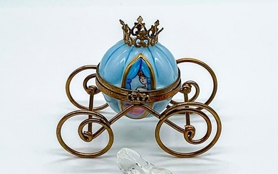 Limoges W.A. Porcelain Box, Cinderella Magical Coach