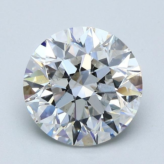 Loose Diamond - Round 3.99ct E SI2