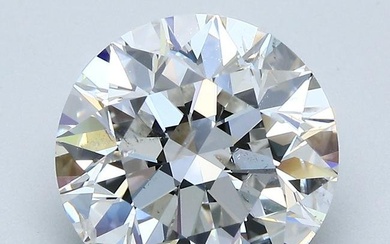 Loose Diamond - Round 3.99ct E SI2