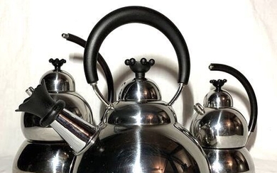 Matteo Thun - WMF - Tea kettle, 6 cup coffee maker and 3 cup coffee maker (3) - Edizione King