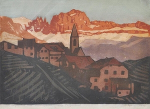 Max Sparer (Söll, Tramin/Termeno 1886 – Bozen/Bolzano 1968), Santa Maddalena...