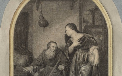 Mertens, Johannes Cornelis (1742-1823). (The blind Tobit visited by a...