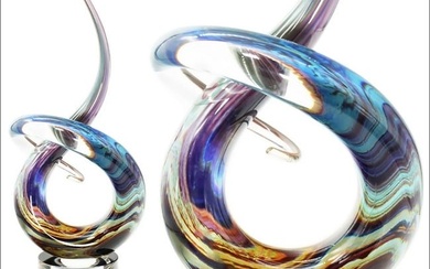 Murano Glass Love Knot Sculpture